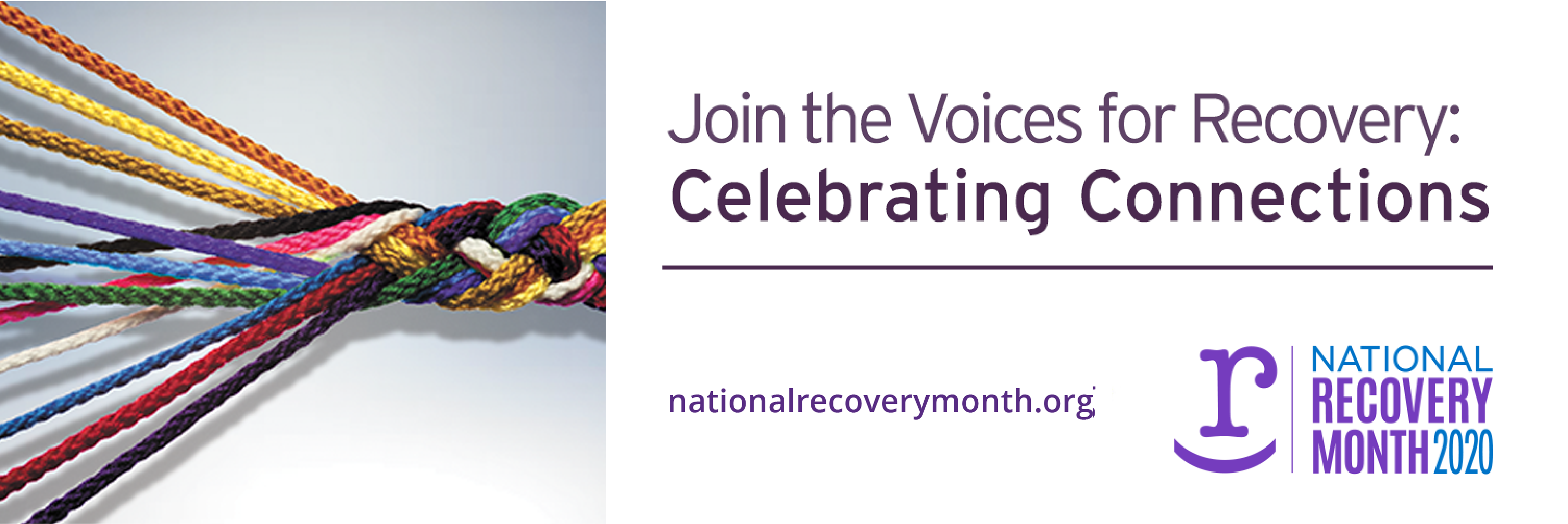 Join the Voices of Recovery. Celebrating Connections for Recovery Month 2020