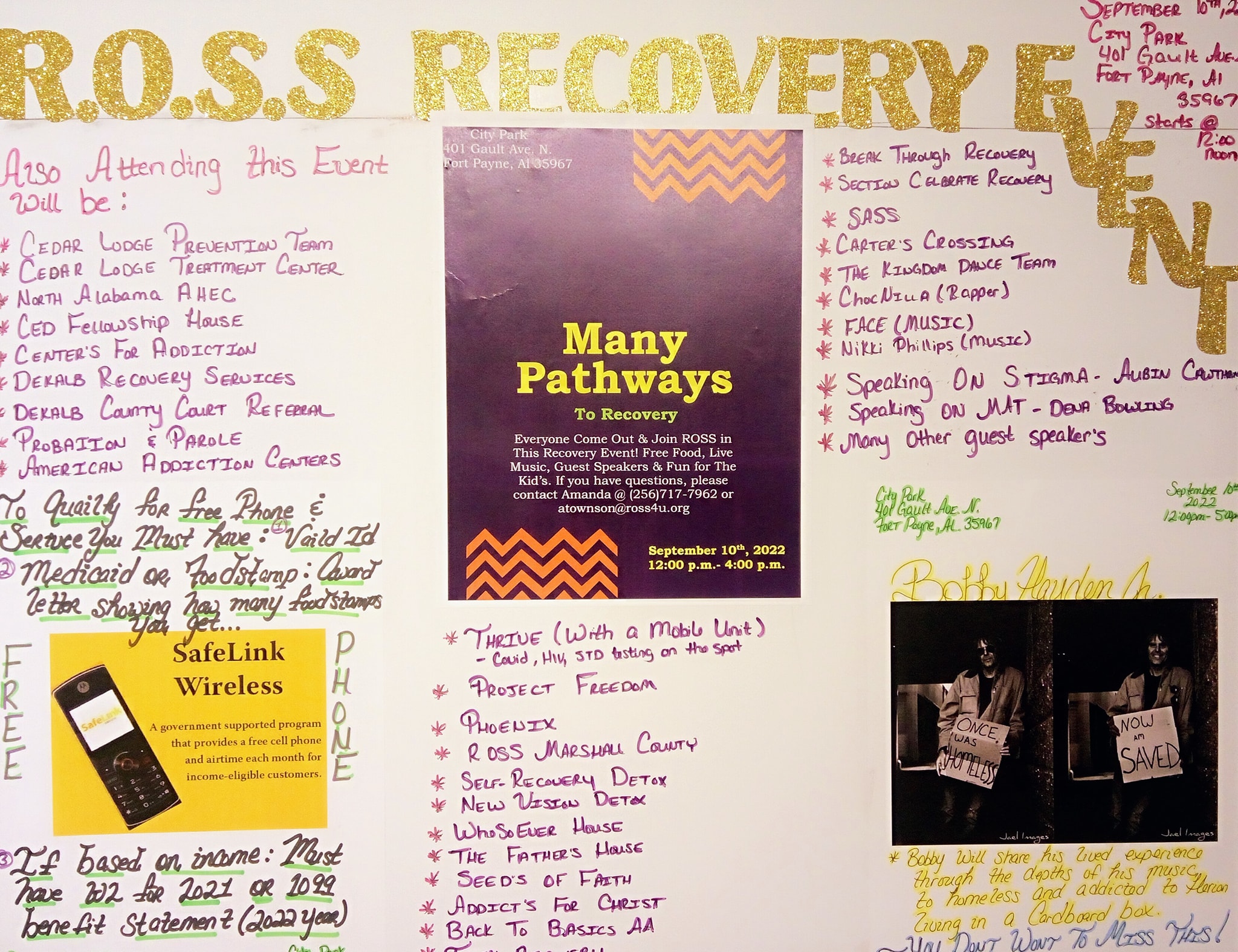 R.O.S.S. Recovery Event for Recovery Month 2022
